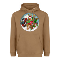 Toasted Coconut Joy gingerbread Heavyweight Hoodie - FaDigitalArtStudio