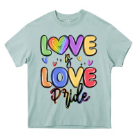 Arona love is love pride Heavy Core Tee - MaliasSmallBusiness