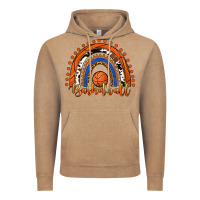 Vintage Coffee Basketball Rainbow Vintage Hoodie - RanaPortraitStore