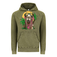 Vintage Olive camel with oasis Vintage Hoodie - BarkalooDesign