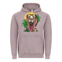Vintage Zinc camel with oasis Vintage Hoodie - BarkalooDesign