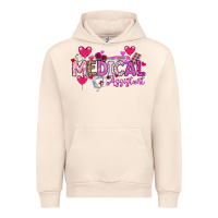 Sandshell Valentine Medical Assistant Urban Hoodie - CowhideDigitalArt