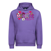 Tulip Valentine Medical Assistant Urban Hoodie - CowhideDigitalArt