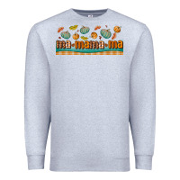 Heather Grey fall mama libbey glass Premium Sweatshirt - BundleAndBundleShop