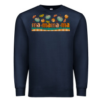 Navy fall mama libbey glass Premium Sweatshirt - BundleAndBundleShop