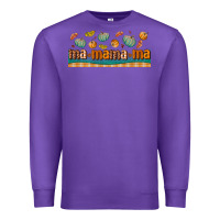 Purple fall mama libbey glass Premium Sweatshirt - BundleAndBundleShop