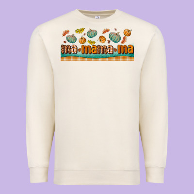 Fall Mama Libbey Glass Premium Sweatshirt Designed By Bundleandbundleshop