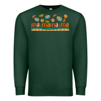 Sports Green fall mama libbey glass Premium Sweatshirt - BundleAndBundleShop
