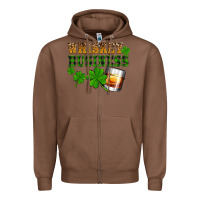 Chestnut St. Patrick's Day whiskey business Zipper Hoodie - OliviaCreatesArt