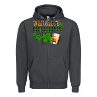 Smoke St. Patrick's Day whiskey business Zipper Hoodie - OliviaCreatesArt
