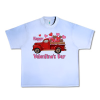 Grape Ice happy valentine's day truck hearts Urban Heavy Tee - RanaPortraitStore