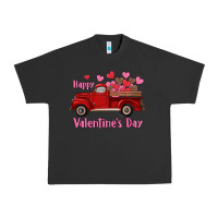 Pigment Black happy valentine's day truck hearts Urban Heavy Tee - RanaPortraitStore