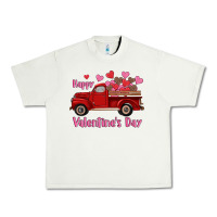Pistachio happy valentine's day truck hearts Urban Heavy Tee - RanaPortraitStore