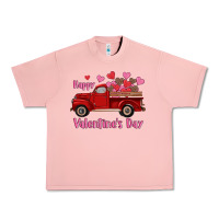 Salmon happy valentine's day truck hearts Urban Heavy Tee - RanaPortraitStore