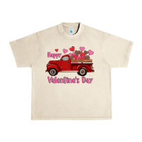 Sandshell happy valentine's day truck hearts Urban Heavy Tee - RanaPortraitStore
