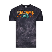 Cloud Black Welcome Fall Vintage Tee - RanaPortraitStore