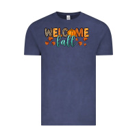 Vintage Denim Welcome Fall Vintage Tee - RanaPortraitStore