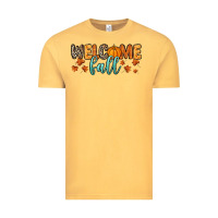 Vintage Mustard Welcome Fall Vintage Tee - RanaPortraitStore