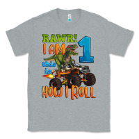 Heather Grey rawr i am one this is how i roll Classic Tee - Artiststas