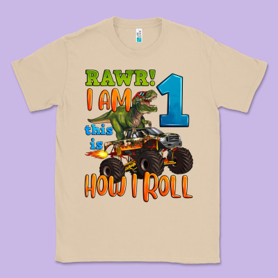 Rawr I Am One This Is How I Roll Classic Tee Designed By Artiststas