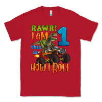 Red rawr i am one this is how i roll Classic Tee - Artiststas
