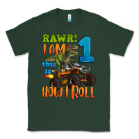 Sports Green rawr i am one this is how i roll Classic Tee - Artiststas