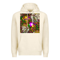 Tofu Mardi Gras Cow Leopard Seamless Pattern Premium Hoodie - FaDigitalArtStudio