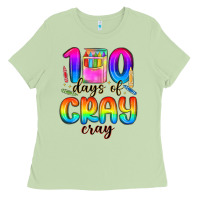 Matcha 100 days of cray cray Ladies Tee - MaliasSmallBusiness