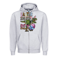 Easter Saurus Rex Zipper Hoodie | Teevron