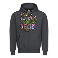 Smoke Easter Saurus Rex Zipper Hoodie - OliviaCreatesArt