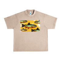 French Oak Colorado Greenback Cutthroat Trout Fish Urban Heavy Tee - Bettercallsaul