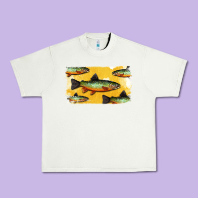 Colorado Greenback Cutthroat Trout Fish Urban Heavy Tee Designed By Bettercallsaul
