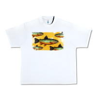 White Colorado Greenback Cutthroat Trout Fish Urban Heavy Tee - Bettercallsaul