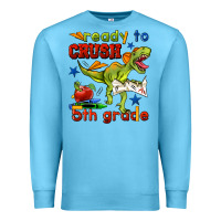 Ocean Blue ready to crush 5th grade Premium Sweatshirt - BundleAndBundleShop
