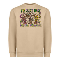 Im Just Here For The Crawfish Heavyweight Sweatshirt | Teevron