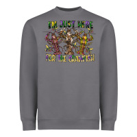 Storm im just here for the crawfish Heavyweight Sweatshirt - CowGirlArtShop