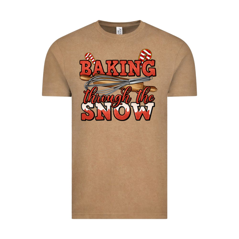 Baking Through The Snow Christmas Vintage Tee by Jasminsmagicworld | Teevron