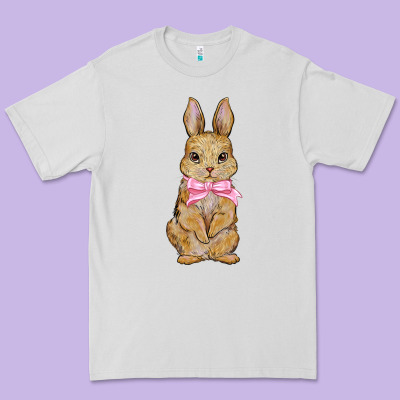 Easter Rabbit Premium Tee Designed By Nancycooperartshop