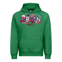 Emerald Valentine OBGYN Urban Hoodie - CowhideDigitalArt