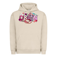 Pigment French Oak Valentine OBGYN Urban Hoodie - CowhideDigitalArt