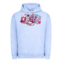 Pigment Grape Ice Valentine OBGYN Urban Hoodie - CowhideDigitalArt