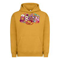 Pigment Peanut Butter Valentine OBGYN Urban Hoodie - CowhideDigitalArt
