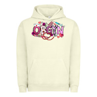 Pigment Pistachio Valentine OBGYN Urban Hoodie - CowhideDigitalArt