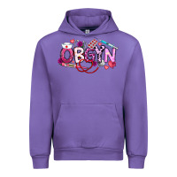 Tulip Valentine OBGYN Urban Hoodie - CowhideDigitalArt