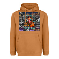 Meerkat turkey wine and feelin fine tumbler Heavyweight Hoodie - BundleAndBundleShop