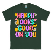 Sports Green happy looks good on you Classic Tee - Artiststas