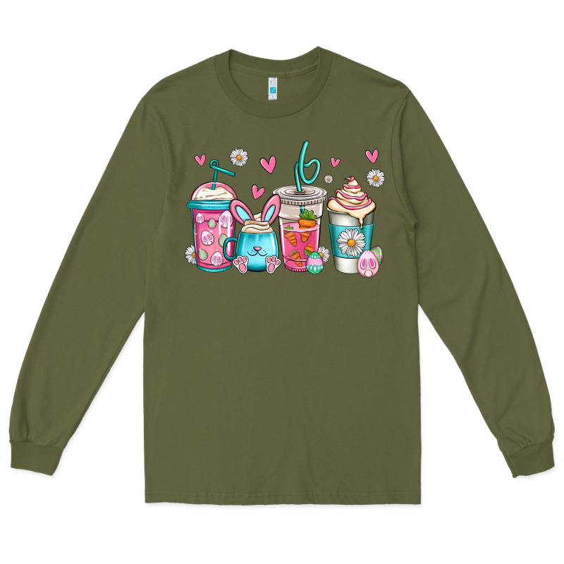 Easter Coffee Long Sleeve Tee by Jasminsmagicworld | Teevron