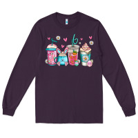 Plum easter coffee Long Sleeve Tee - Jasminsmagicworld