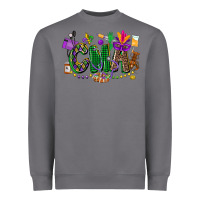 Storm cma mardi gras cowgirl Heavyweight Sweatshirt - CowGirlArtShop