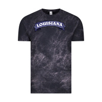 Cloud Black louisiana Vintage Tee - BarkalooDesign